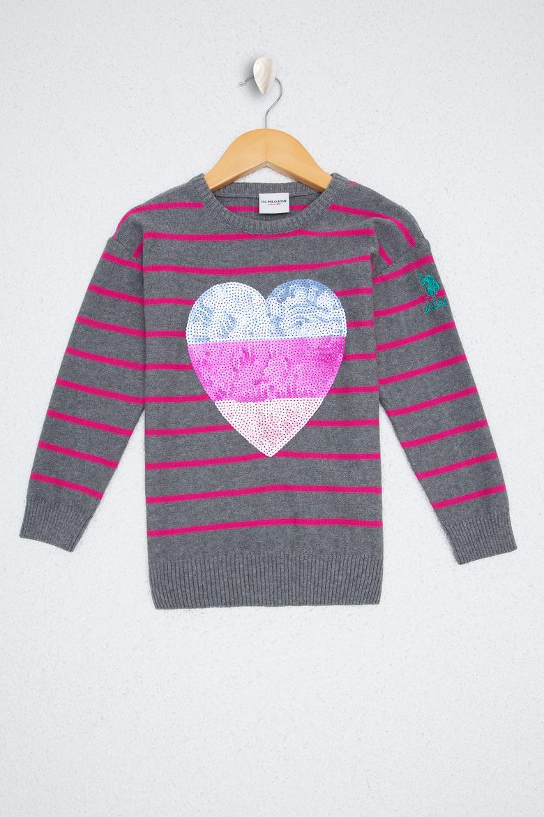 Kız Çocuk Pembe Kazak