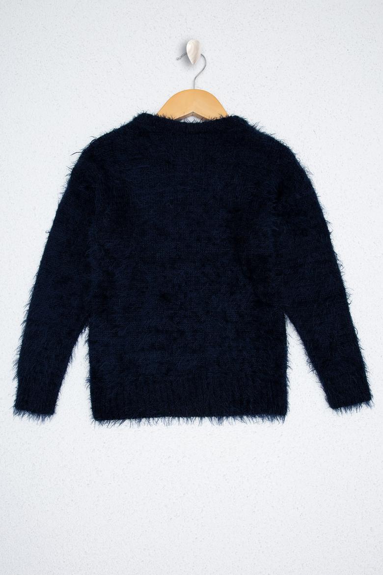 Kız Çocuk Lacivert Kazak - 50213407001