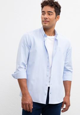Erkek Mavi Gömlek - 50219879001