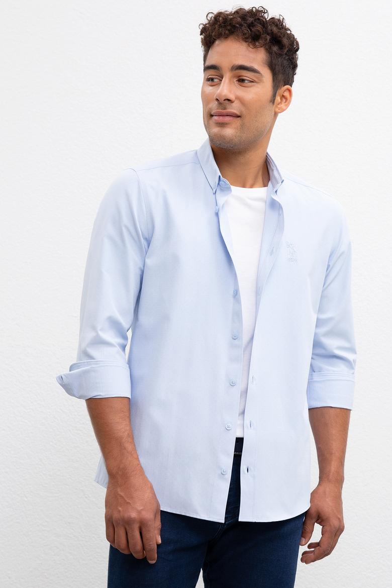 Erkek Mavi Gömlek - 50219879001