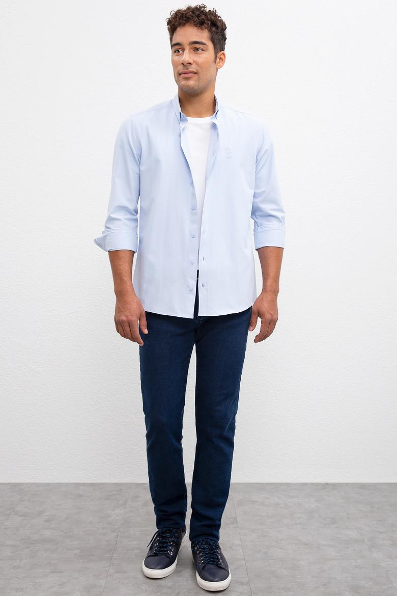 Erkek Mavi Gömlek - 50219879001