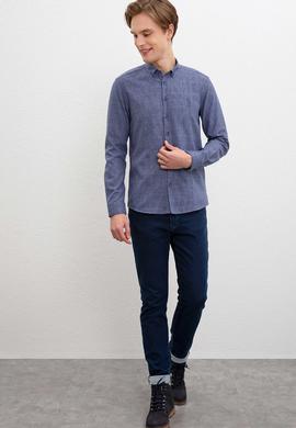 Erkek Lacivert Gömlek - 50207867007
