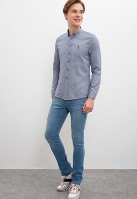 Erkek Mavi Gömlek - 50219947001