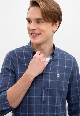 Erkek Lacivert Gömlek Uzunkol - 50220256023