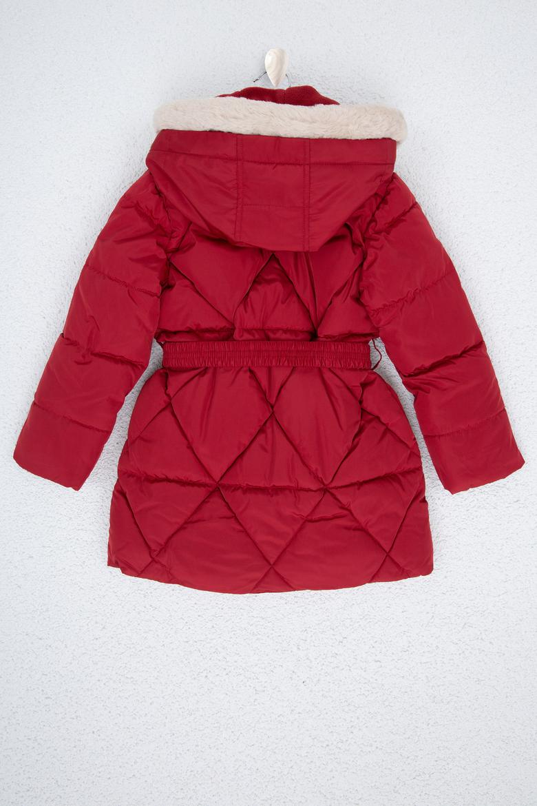 Kız Çocuk Kırmızı Kaban - 50207023034