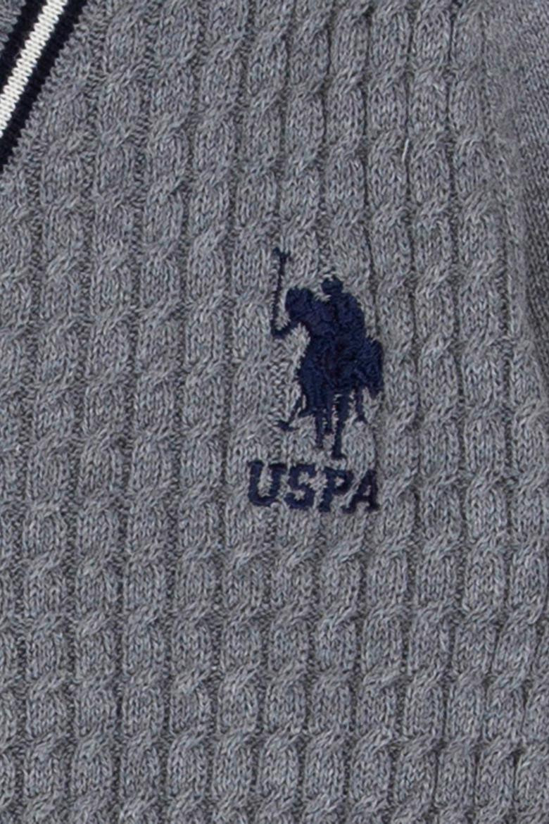 Erkek Çocuk Gri Triko Hırka - 50206129011