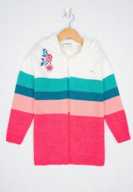 Kız Çocuk Beyaz Hırka - 50206145001