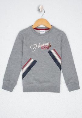 Çocuk Gri Sweatshirt - 50207574001