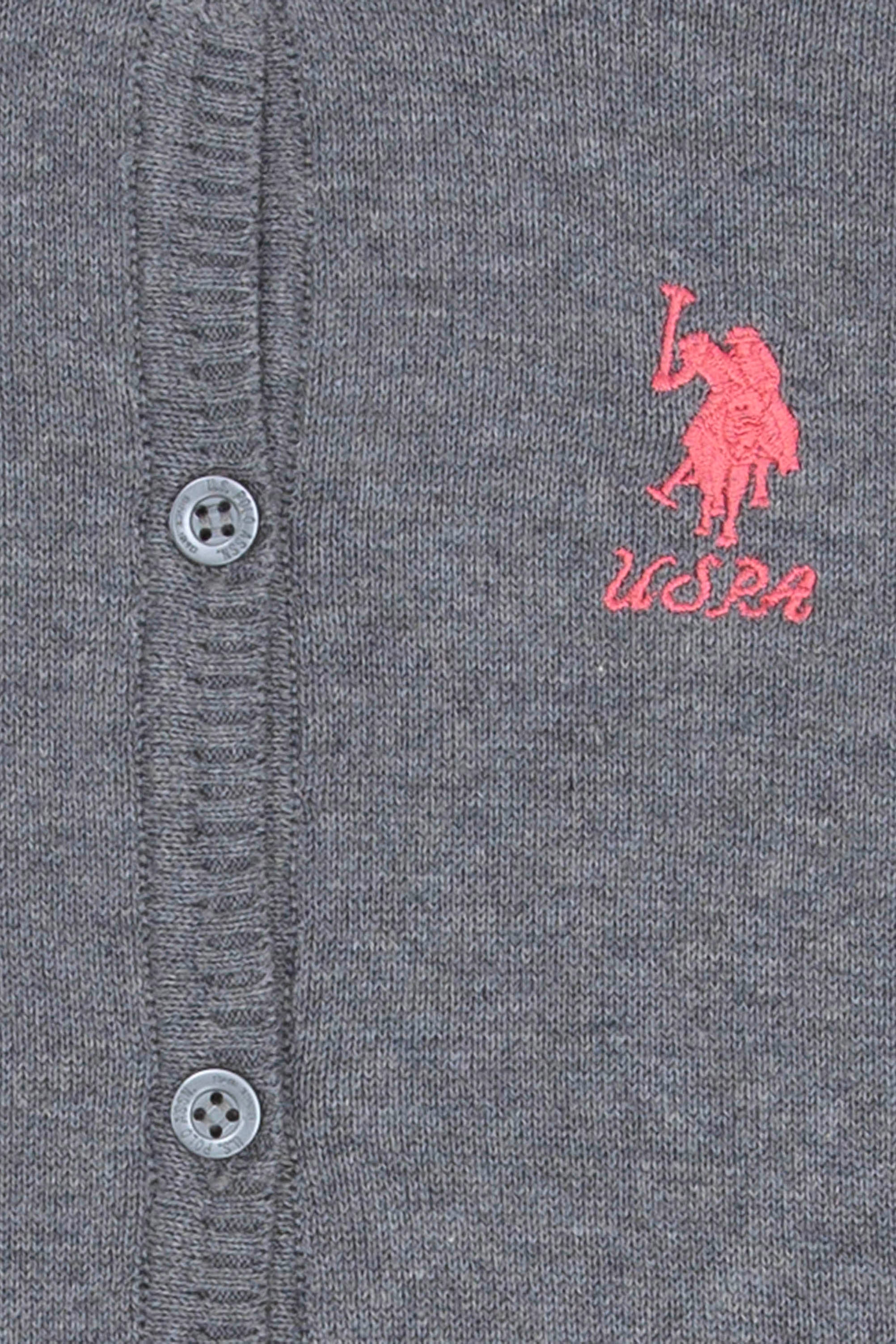 Kız Çocuk Gri Hırka - Image 3