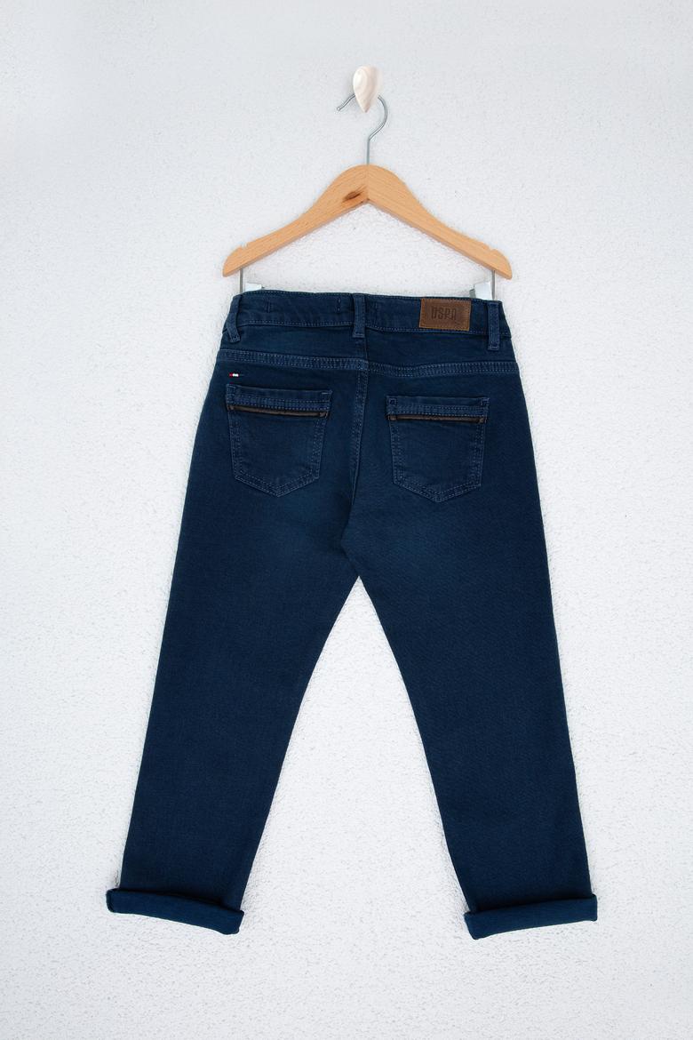 Erkek Çocuk Mavi Denim Pantolon - 50208134021