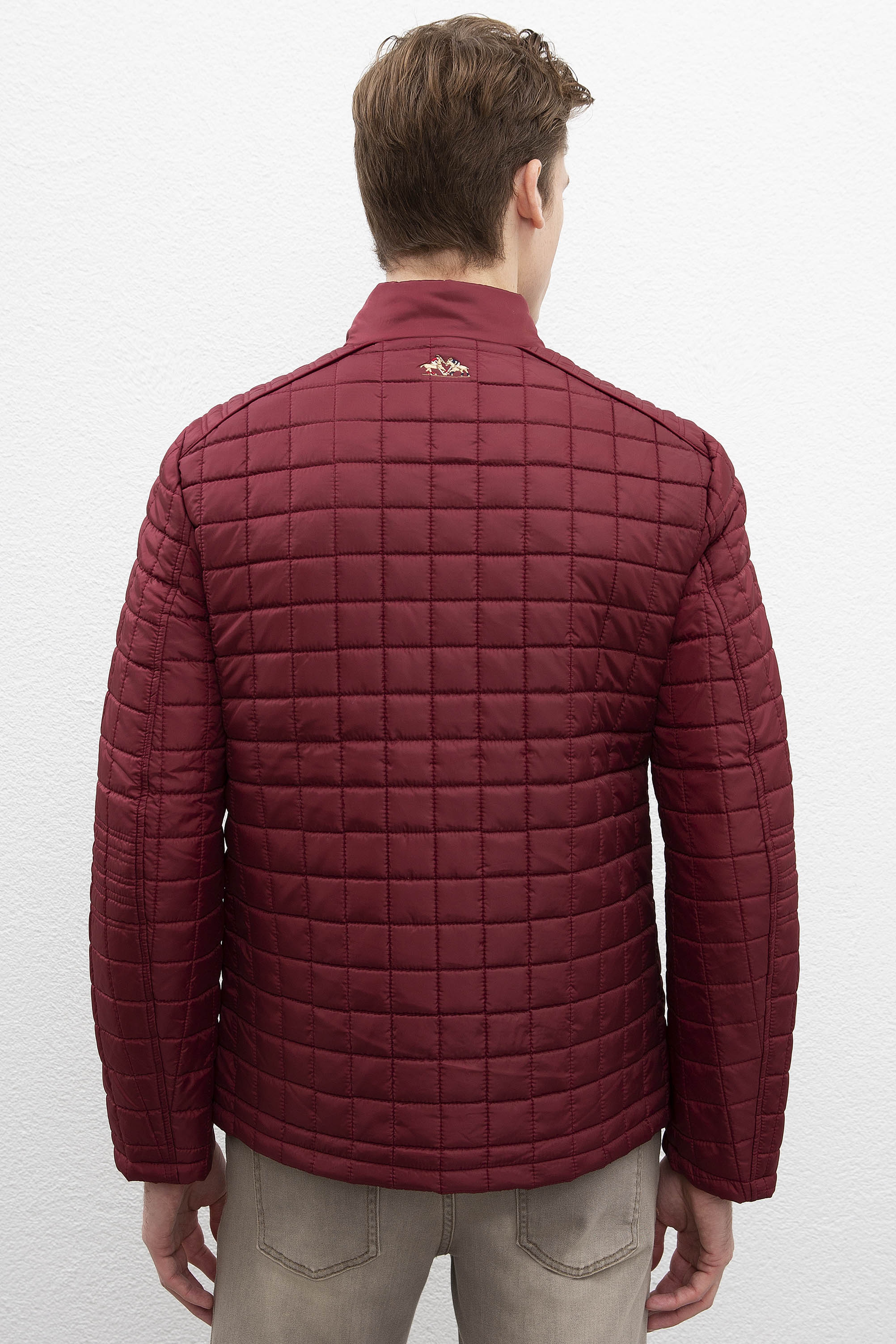 Erkek Bordo Mont - Image 5