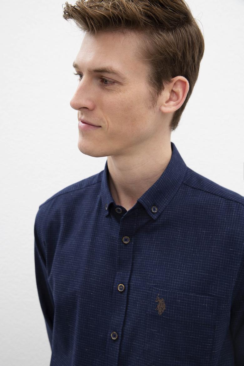 Erkek Lacivert Gömlek - 50207554001