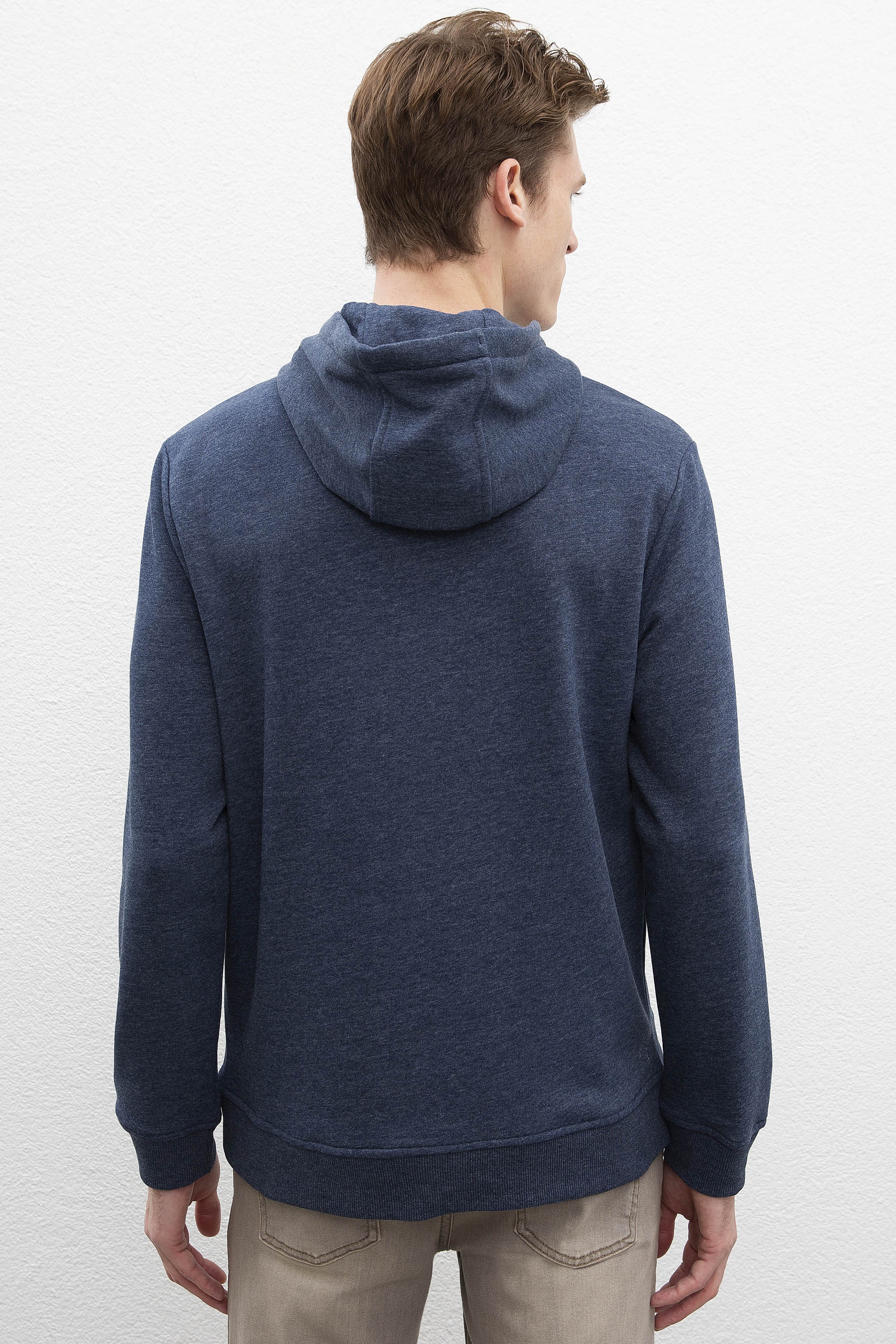 Erkek Lacivert Sweatshirt