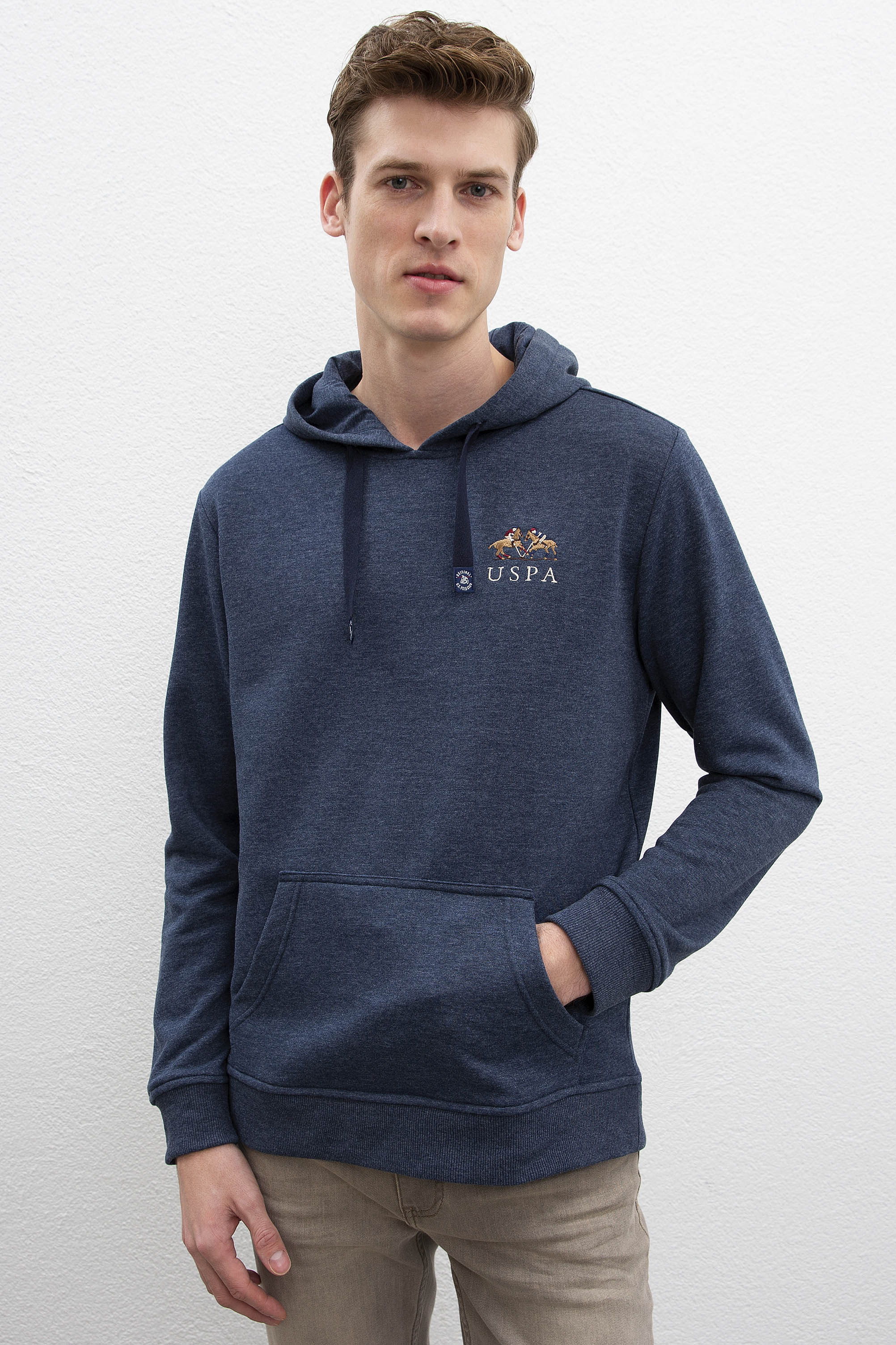 Erkek Lacivert Sweatshirt - Image 1