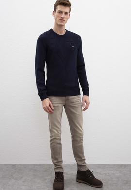 Erkek Lacivert Kazak - 50207753007