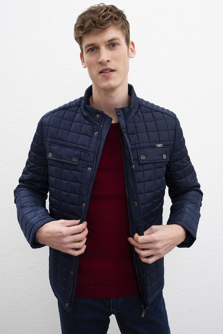 Erkek Lacivert Mont - 50206687001