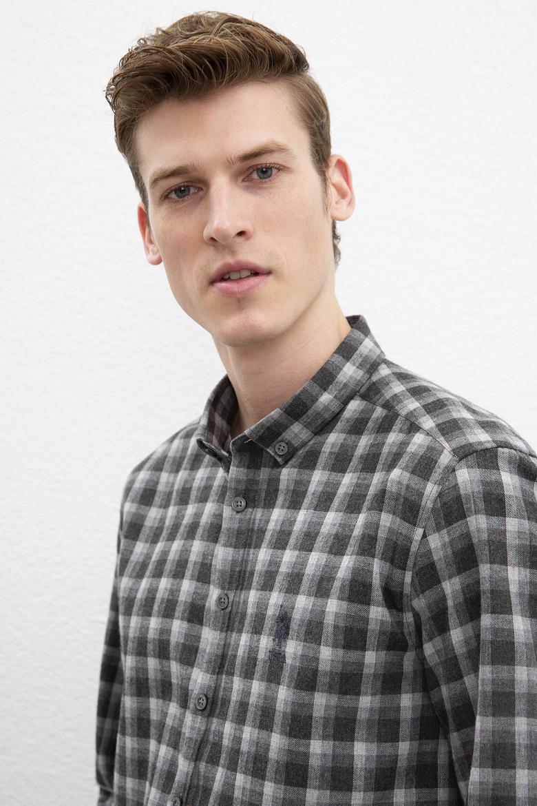 Erkek Gri Gömlek - 50220111034