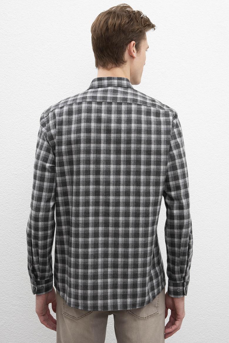 Erkek Gri Gömlek - 50220111034