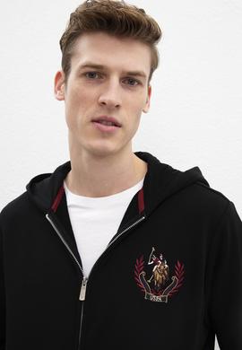 Erkek Siyah Örme Hırka - 50208649037