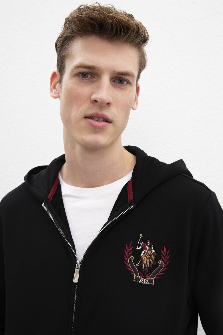 Erkek Siyah Örme Hırka - 50208649037