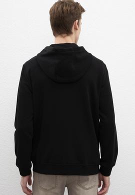 Erkek Siyah Örme Hırka - 50208649037