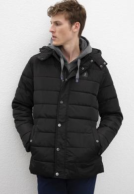 Erkek Siyah Mont - 50206669010
