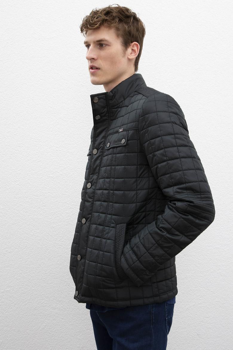 Erkek Koyu Yeşil Mont - 50206687048