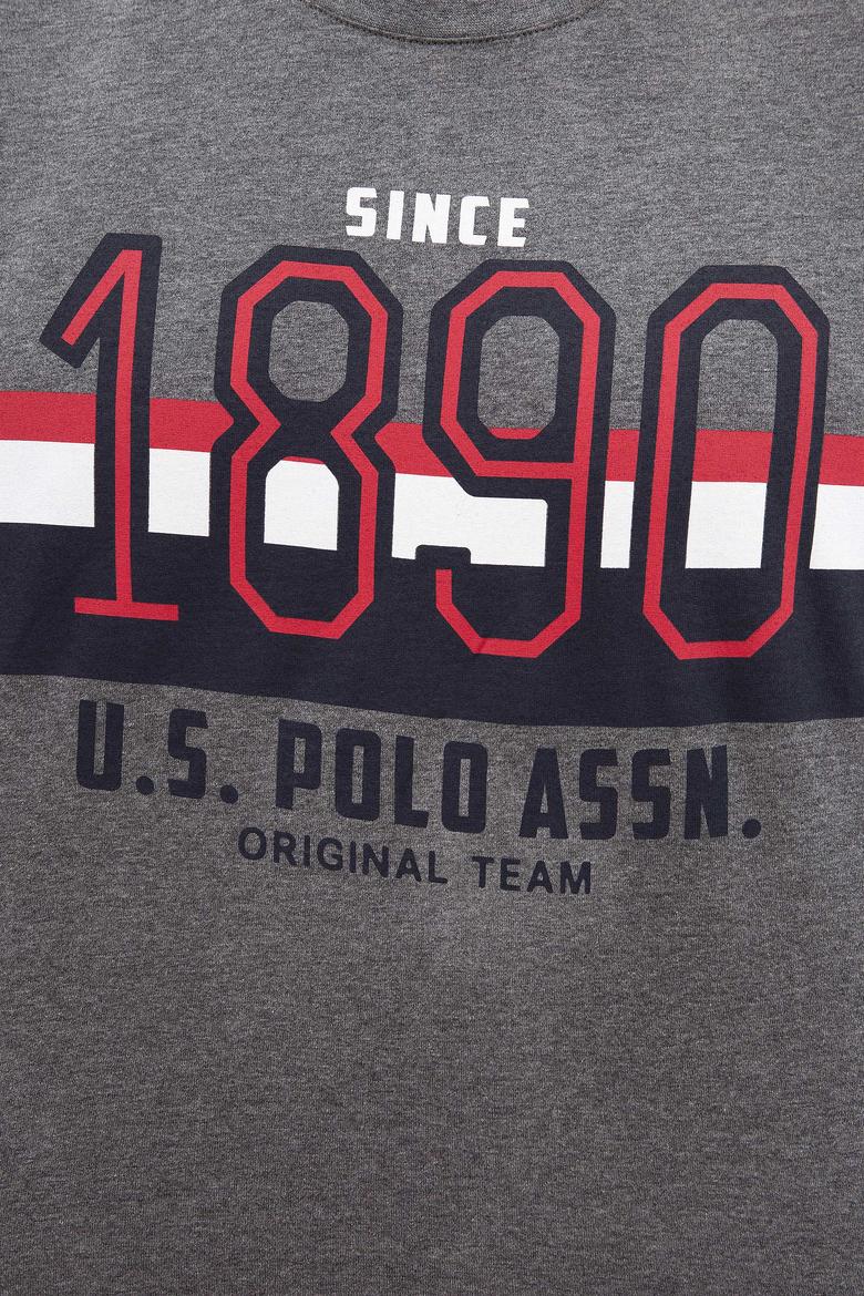 Erkek Antrasit Melanj Pijama Takımı - 50223329010