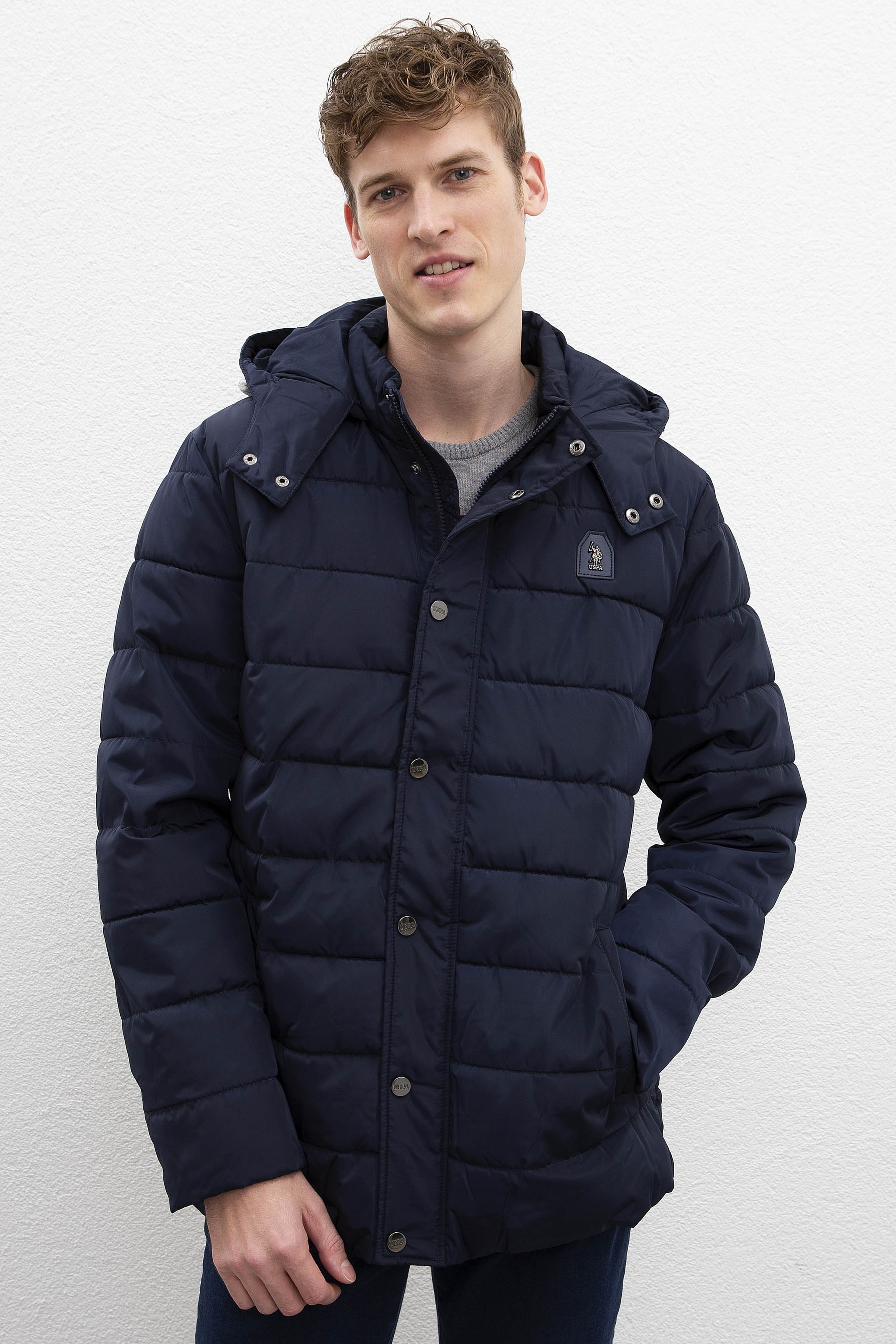 Erkek Lacivert Mont - Image 1