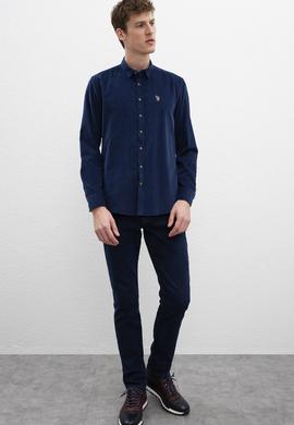 Erkek Mavi Gömlek - 50210683054