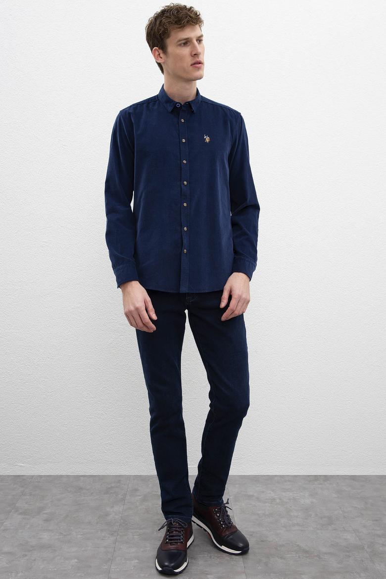 Erkek Mavi Gömlek - 50210683054