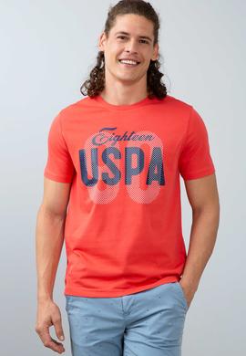 Erkek Nar Çiçeği Bisiklet Yaka T-Shirt - 50200722001