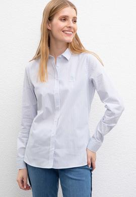 Kadın Mavi Gömlek - 50220142013