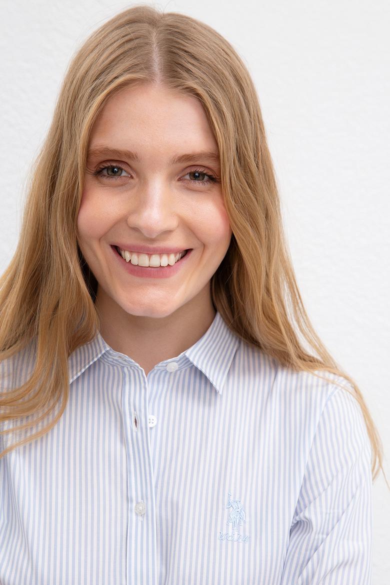 Kadın Mavi Gömlek - 50220142013