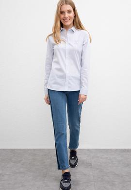 Kadın Mavi Gömlek - 50220142013