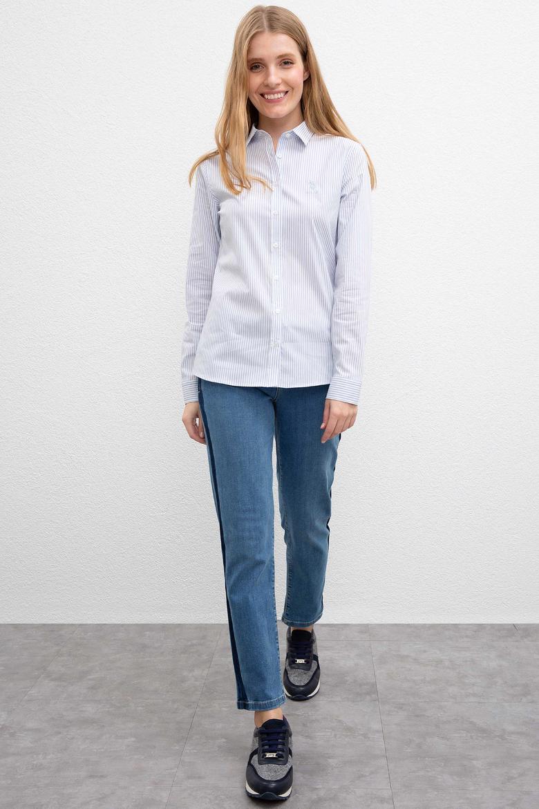 Kadın Mavi Gömlek - 50220142013