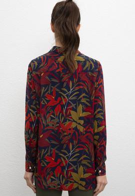 Kadın Lacivert Gömlek - 50207177012