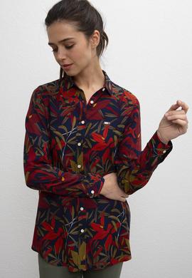 Kadın Lacivert Gömlek - 50207177012