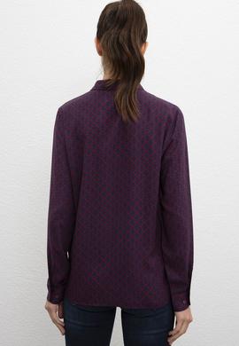 Kadın Bordo Gömlek - 50207954005