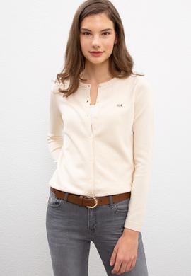 Kadın Beyaz Hırka - 50206446053