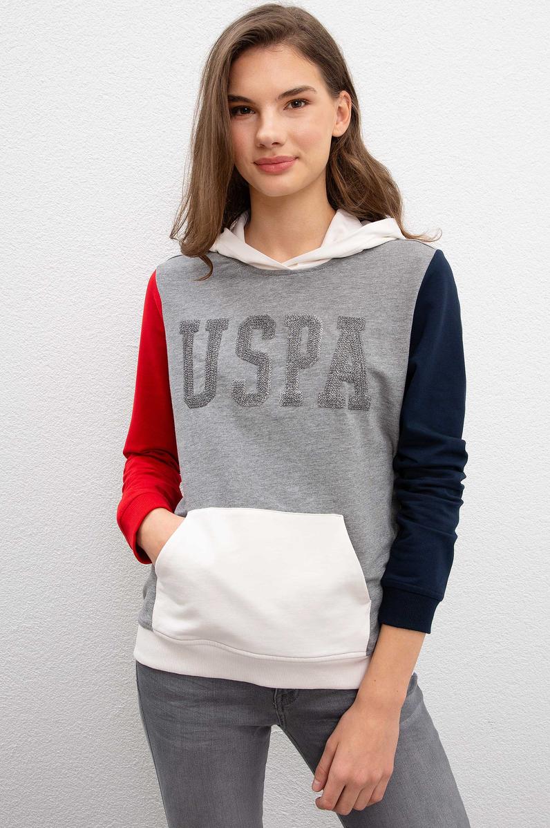 Kadın Gri Sweatshirt