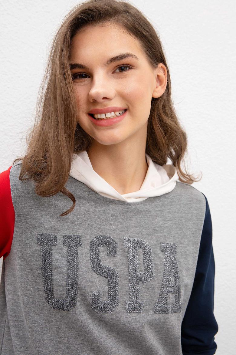 Kadın Gri Sweatshirt - 50215044002