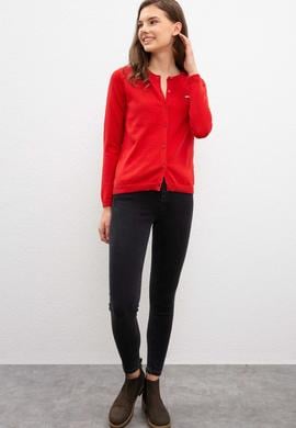 Kadın Mavi Denim Pantolon - 50208243007