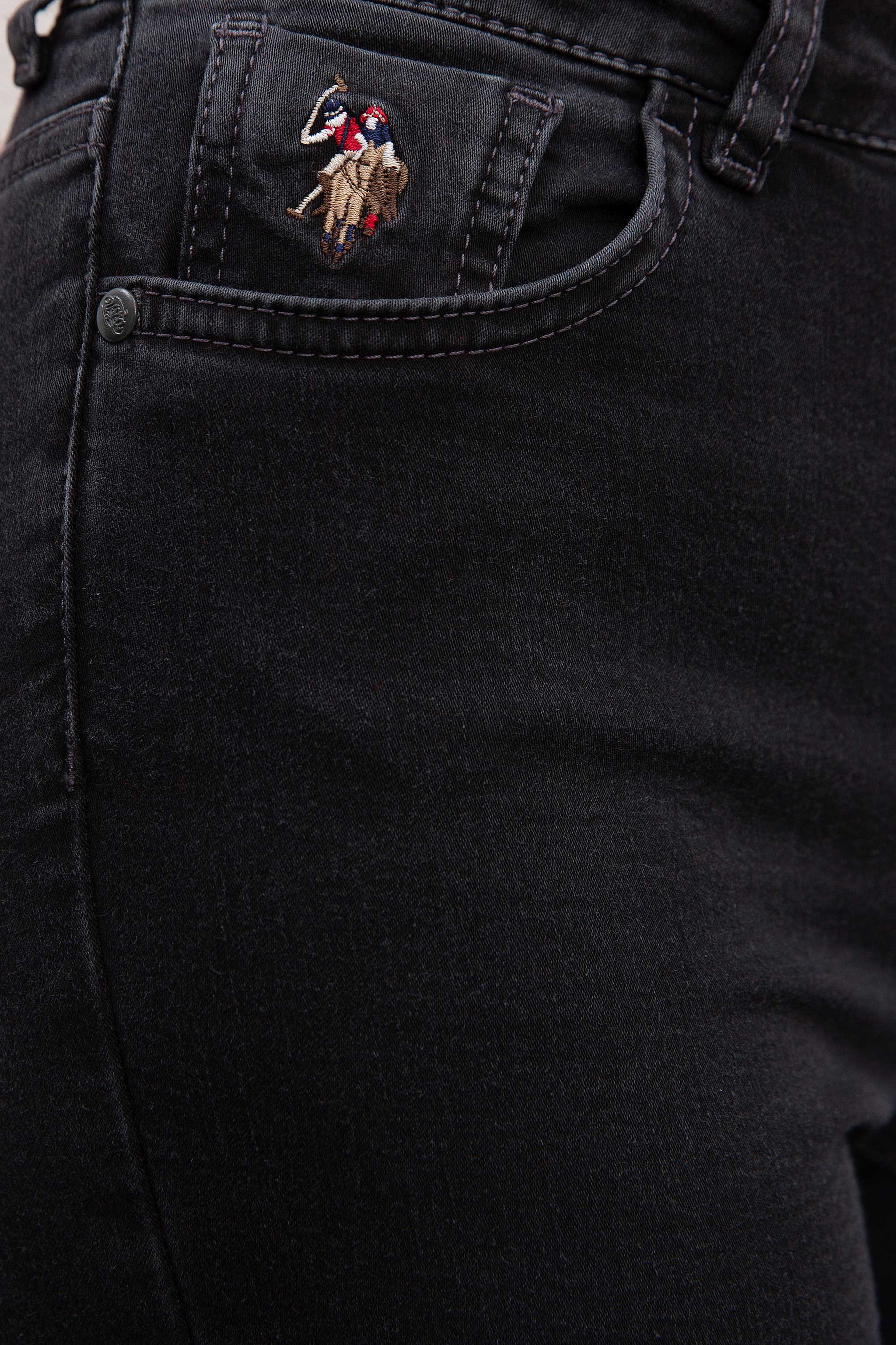 Kadın Mavi Denim Pantolon - Image 4