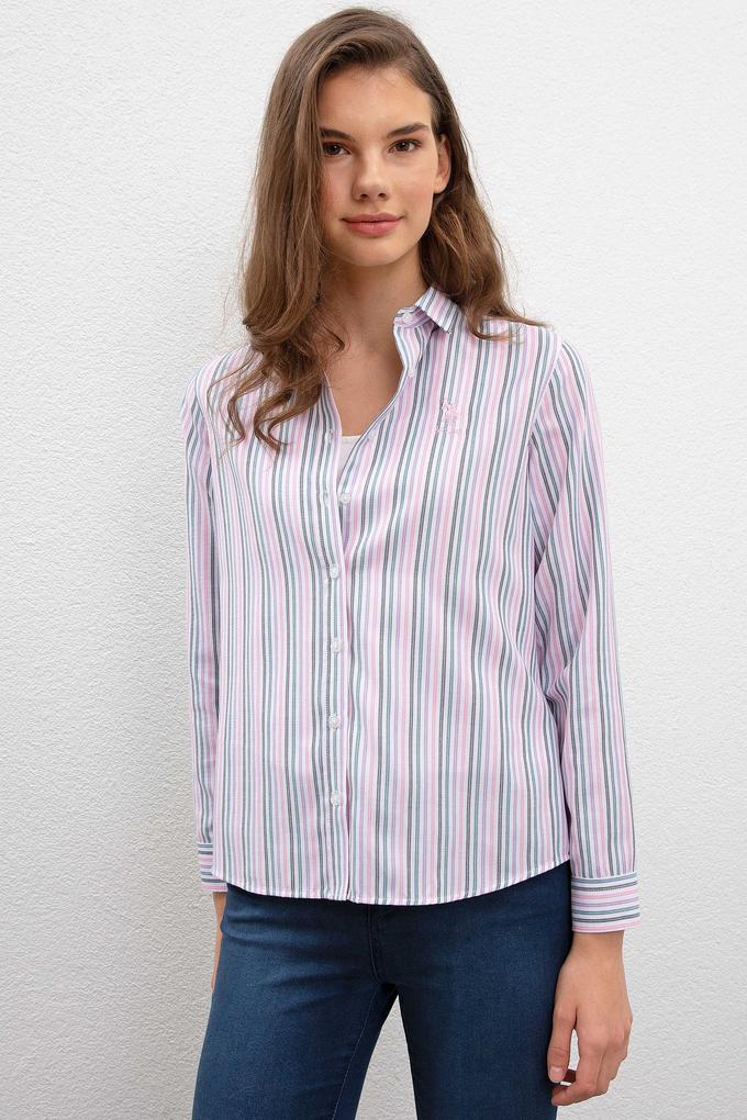 Kadın Pembe Gömlek