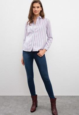 Kadın Pembe Gömlek - 50220077010