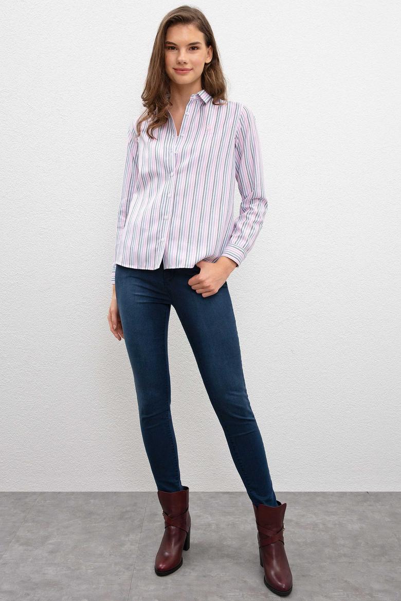 Kadın Pembe Gömlek - 50220077010