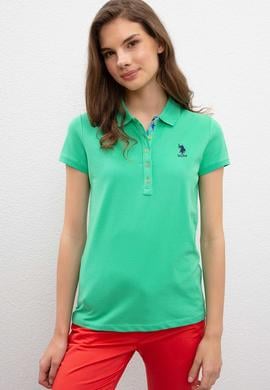 Kadın Yeşil Basic T-Shirt - 50198886217