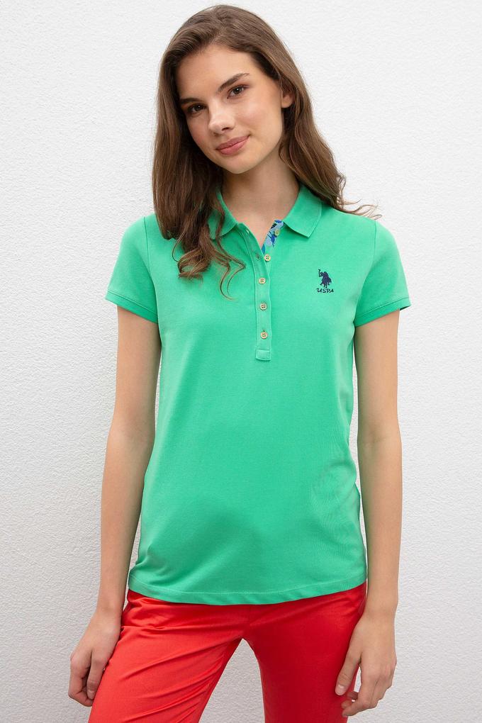 Kadın Yeşil Basic T-Shirt