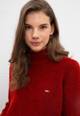 Kadın Turuncu Kazak - 50206775017